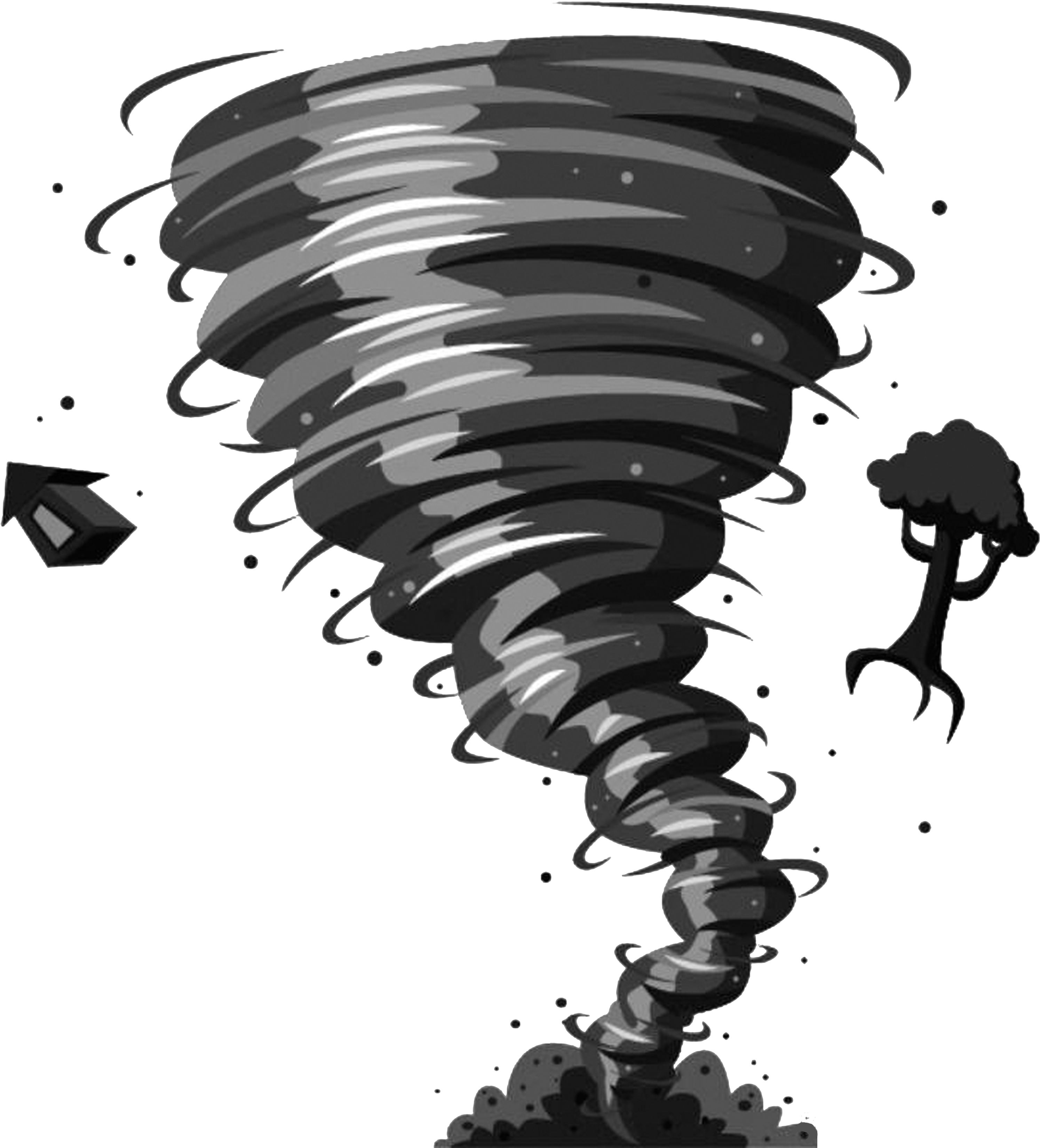 A tornado (tornado spanish word, derived from the verb "tornar", to turn) is a whirlwind of extremely violent winds, originating at the base of a storm cloud (cumulonimbus).